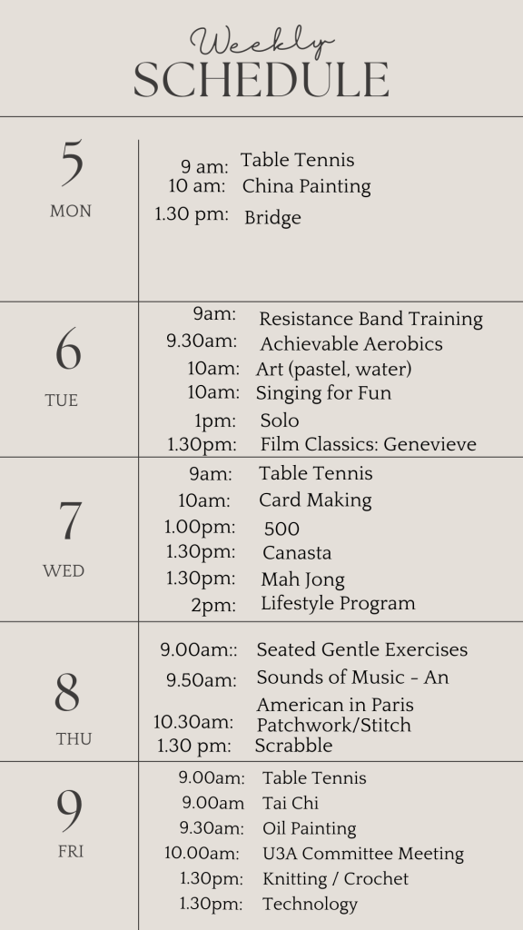 u3a weekly schedule july 29 2024 (1)