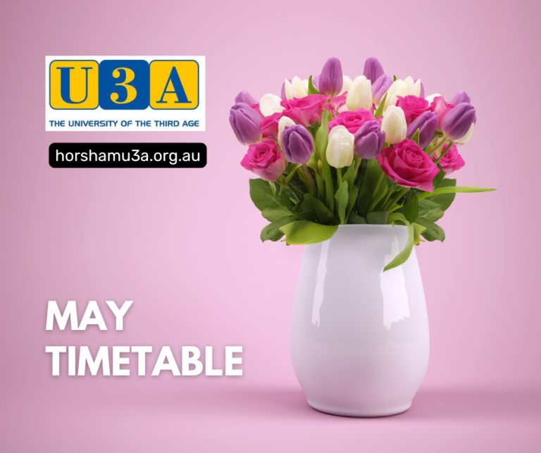 May Timetable