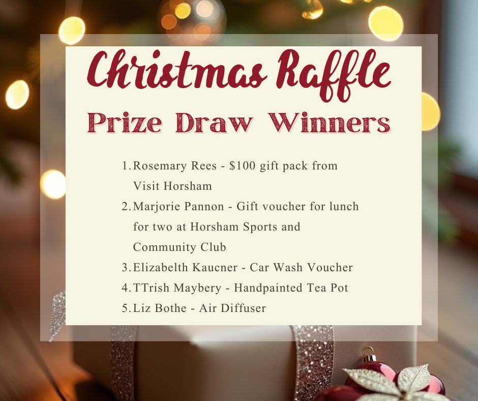 2025 christmas raffle winners