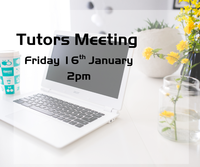 Tutors Meeting