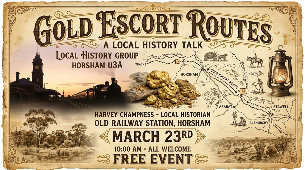 Local history - gold escort routes