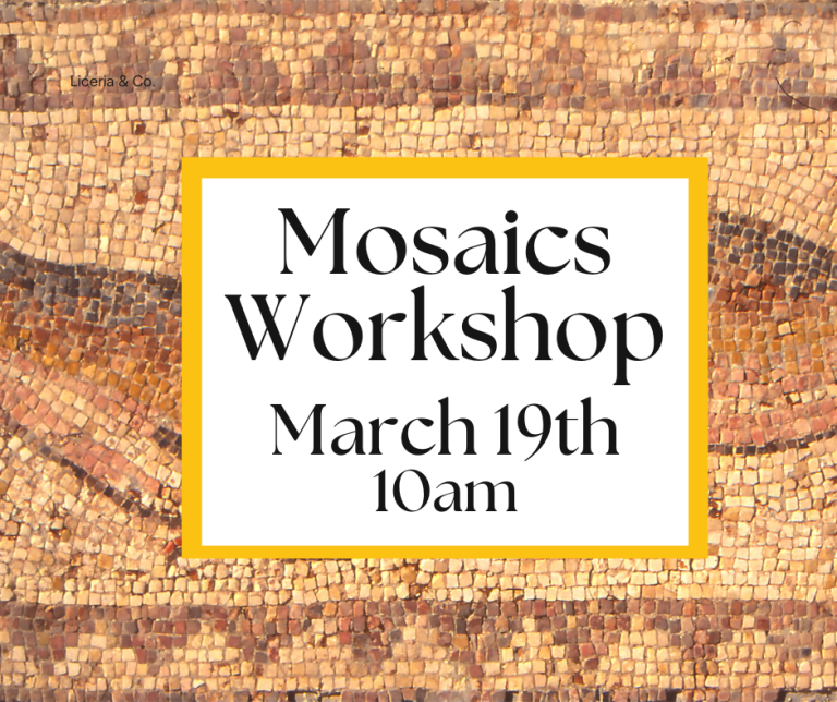 Mosaics Workshop