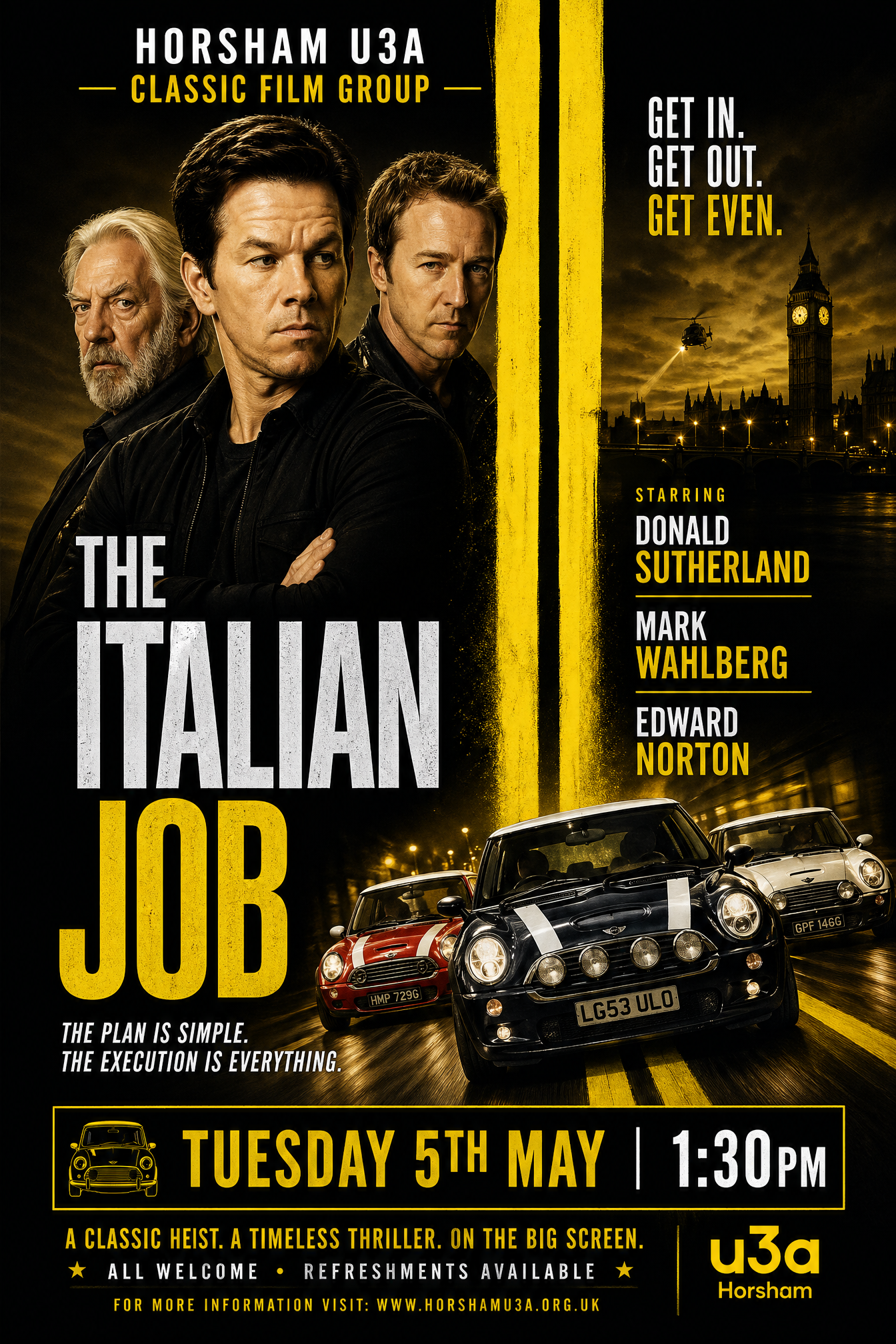 The Italian Job Poster