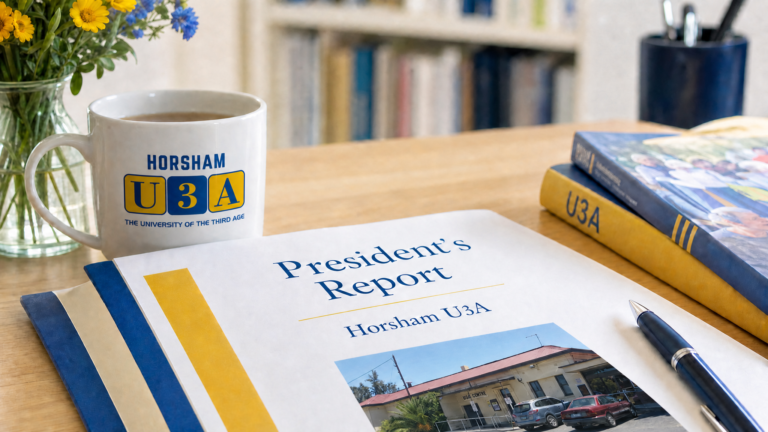 Presidents Report for 2026