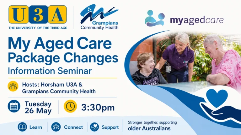 My Aged Care Seminar