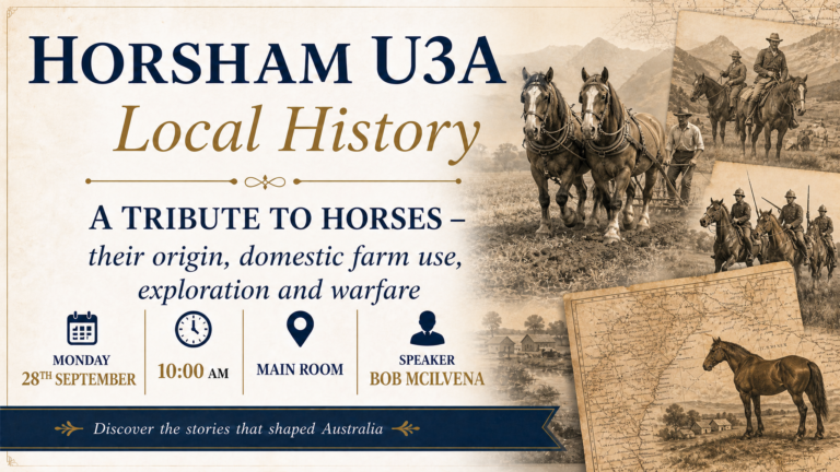 Local History: A Tribute to Horses